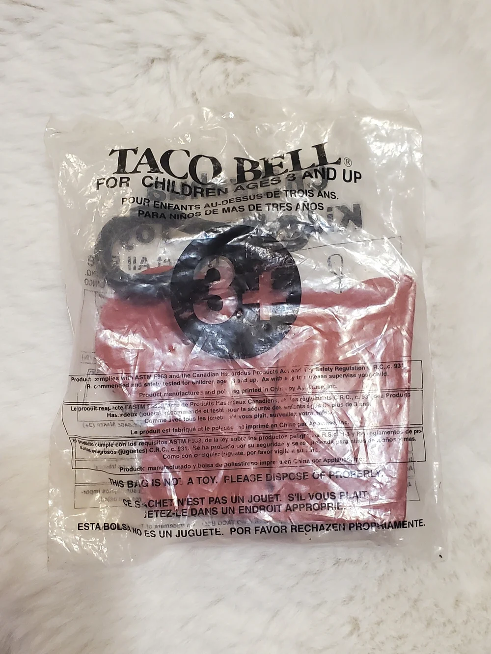 Taco Bell Chihuahua Kids Meal Toy - Multi-Color Treasure Keeper